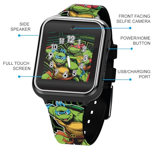 TMNT Nickelodeon Boys Green Educational Smart Watch Toy
