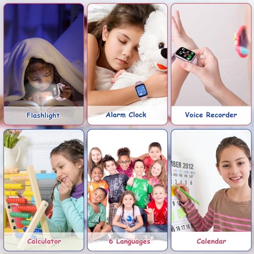 Goodatech Kids Smartwatch with 26 Games and Camera