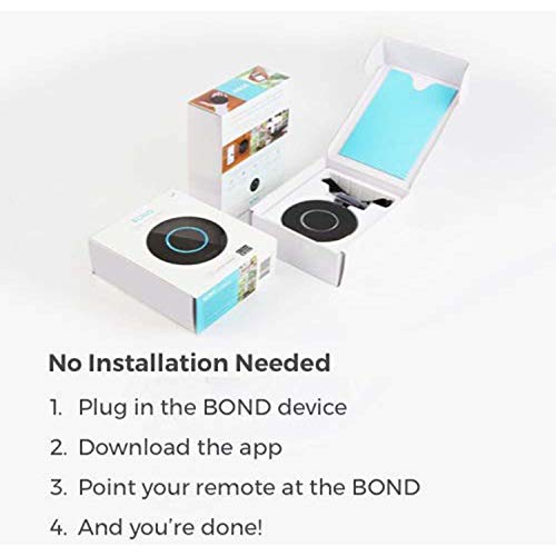 Wifi-enabled Remote Control for Ceiling Fans, Fireplaces, Shades