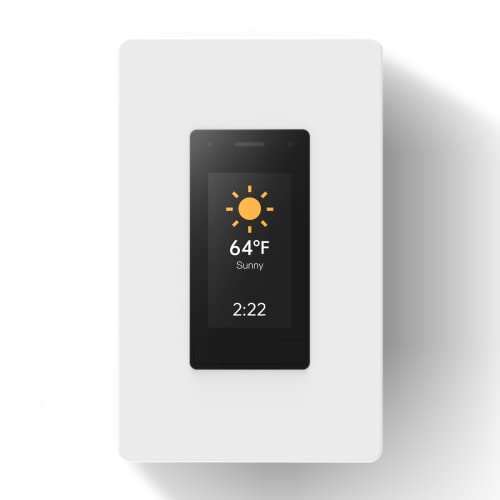 Touchscreen Smart Dimmer Switch, Works with Alexa & Google