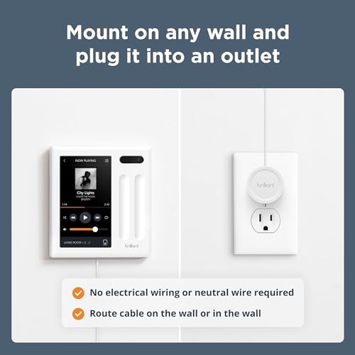 Smart Home Control Panel with Alexa & Compatibility