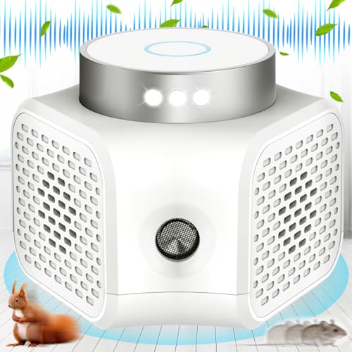 Ultrasonic Mouse Repellent for Home with LED Strobe