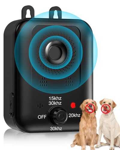 coprisin 3-in-1 Rechargeable Ultrasonic Dog Barking Deterrent