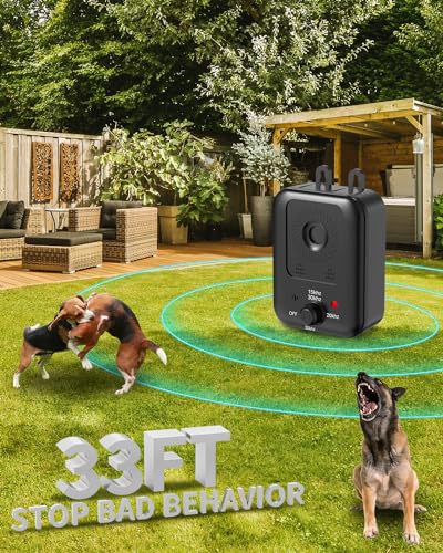 coprisin 3-in-1 Rechargeable Ultrasonic Dog Barking Deterrent