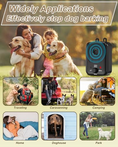 2 Pack Rechargeable Ultrasonic Bark Control Devices
