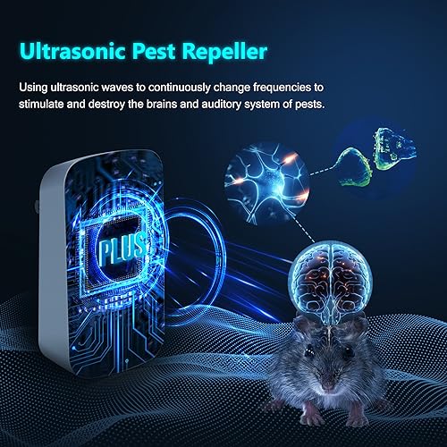 Lickoon Ultrasonic Pest Repeller - 6 Pack