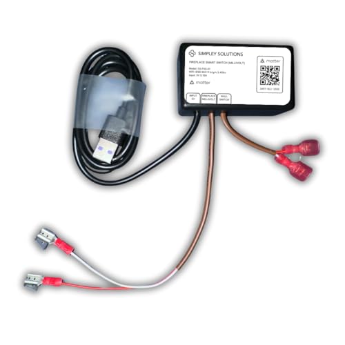 Matter Supported Smart Fireplace Switch for Smart Homes