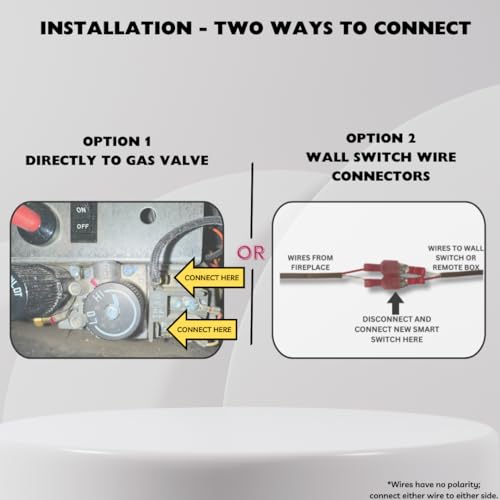 Matter Supported Smart Fireplace Switch for Smart Homes