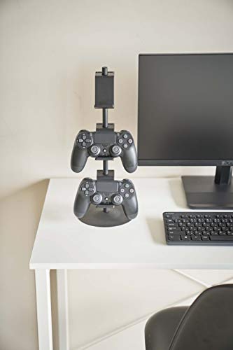 Yamazaki 5089 - Schwarze Controller-Halterung mit minimalistischem Design