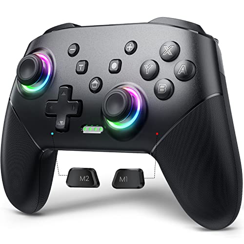 Wireless VOYEE Switch Pro Controller with LEDs