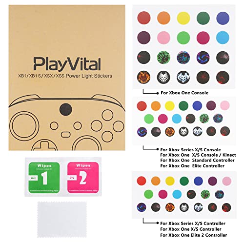 Xbox Series X/S Home Button Stickers - 60 pcs