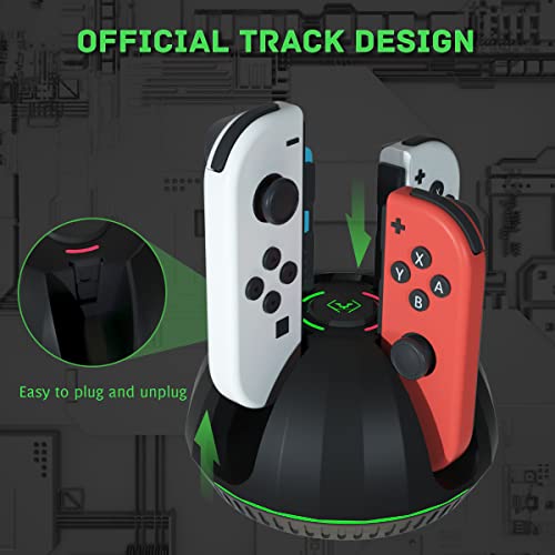 Nintendo Switch Joycon Charging Dock with LED Indication