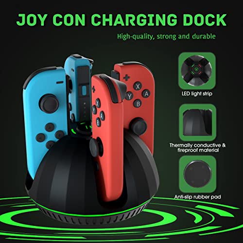 Nintendo Switch Joycon Charging Dock with LED Indication