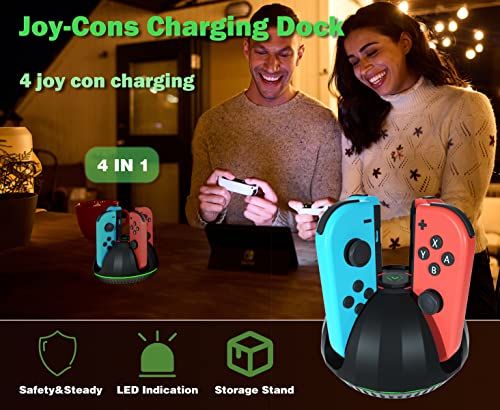 Nintendo Switch Joycon Charging Dock with LED Indication