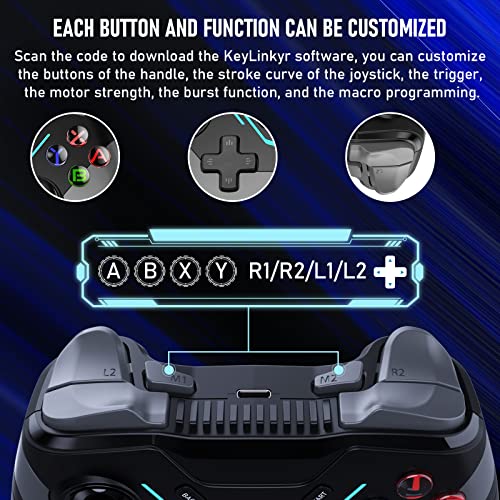 Diswoe Wireless Controller for Switch/Lite/OLED, Touch Buttons