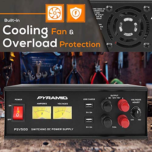 Compact Bench Power Supply - 50 Amp Variable Output