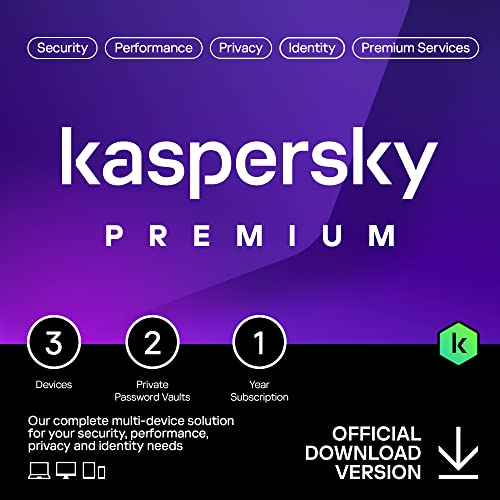 Kaspersky Premium Total Security 2023 | 3 Devices