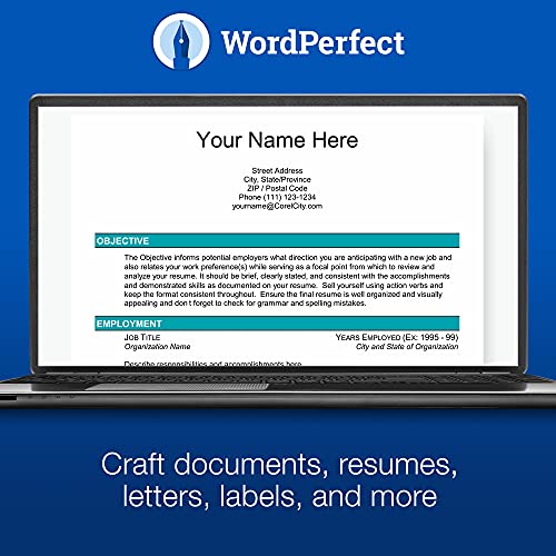 Corel WordPerfect Office Home & Student 2021 Software