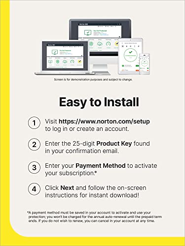 Norton 360 Deluxe 2024: Antivirus Software for 3 Devices