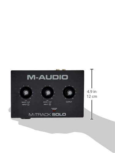 M-Audio M-Track Solo USB Interface for Recording & Streaming