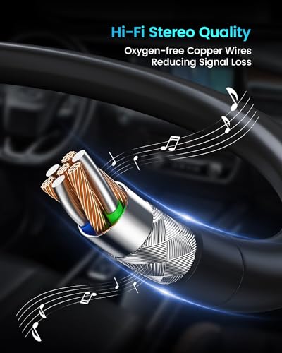 USB to Aux Audio Adapter for Playing Music in Car