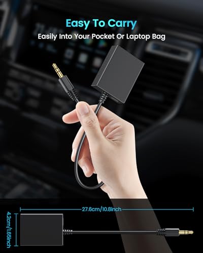USB to Aux Audio Adapter for Playing Music in Car