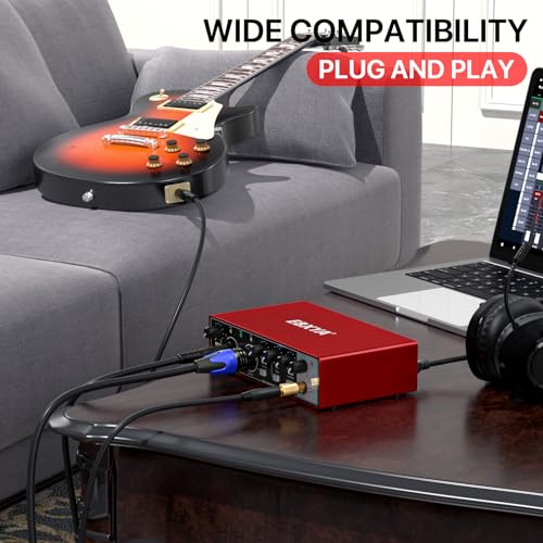 USB Audio Interface for Mac and PC. Professional Recording for Music, Podcasts, and More