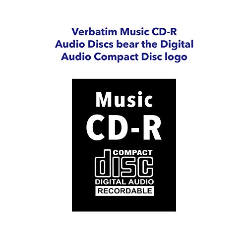 Verbatim Blank CD-R Audio Discs 25pk - Silver