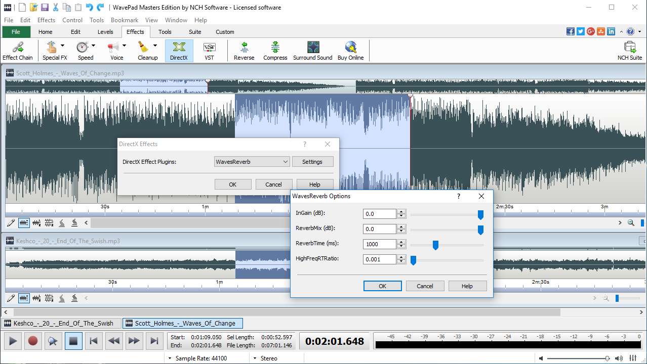 WavePad Professional Audio and Music Editor [Download]