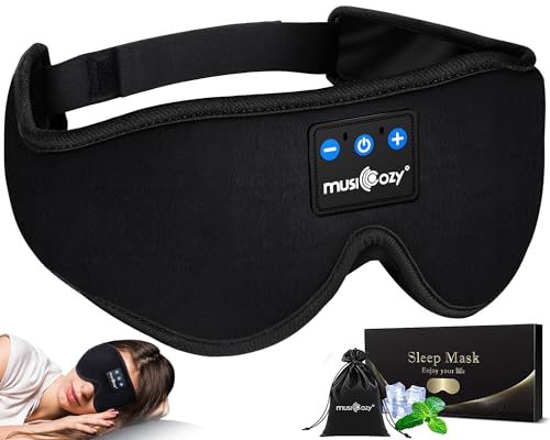 MUSICOZY Bluetooth Sleep Headband with Wireless Earbuds