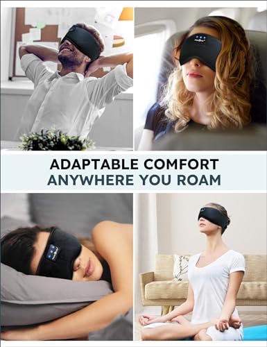 MUSICOZY Bluetooth Sleep Headband with Wireless Earbuds