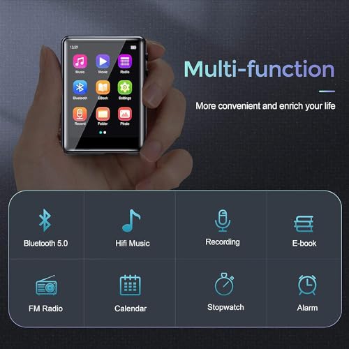 Wireless MP3 Player with HiFi Sound and 64GB