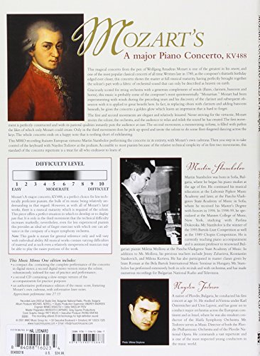 Mozart Concerto No. 23 in A Major Book/Online Audio