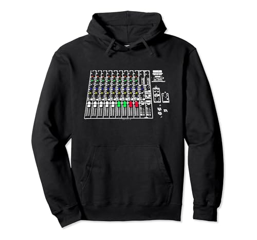 Soundboard Pullover Hoodie for Audio Engineers and Producers