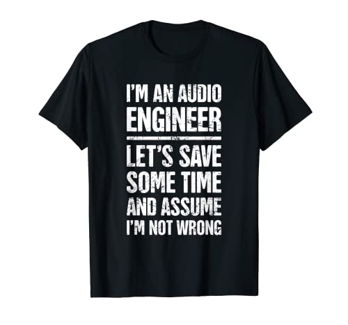 Distressed Funny Sound Guy T-Shirt for Audio Engineers