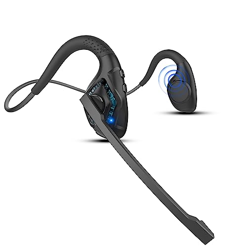 iDIGMALL Bluetooth Headset w/ Microphone for PC & Phones