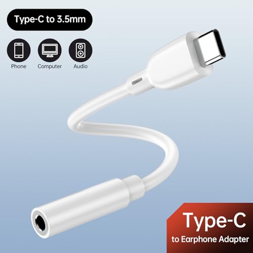 Headphone Adapter Dongle for iPhone, Samsung, Google Pixel