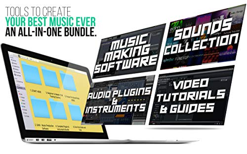 Music software bundle for recording, editing & beat-making