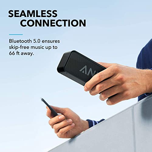 Anker Soundcore Bluetooth Speaker: Stereo Sound, Waterproof, Portable