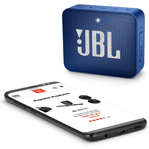 JBL GO2 - Waterproof Blue Bluetooth Speaker