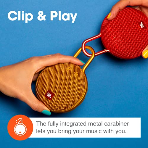 JBL Clip 3 Portable Bluetooth Speaker in Black