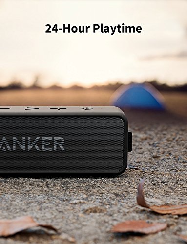 Anker Soundcore 2 Bluetooth Speaker: 12W Stereo, Waterproof, 24hr
