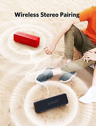 Anker Soundcore 2 Bluetooth Speaker: 12W Stereo, Waterproof, 24hr