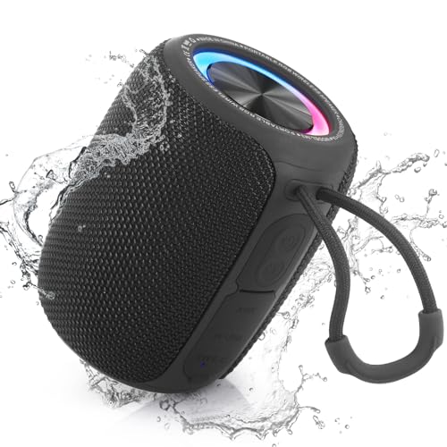 BT5.3 Wireless Speaker 20W Bass Diaphragms with LED