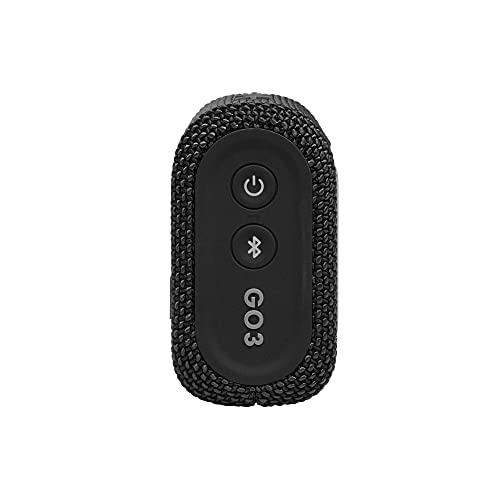 JBL Go 3: Portable Bluetooth Speaker - Black