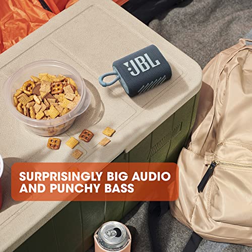 JBL Go 3: Portable Bluetooth Speaker - Black