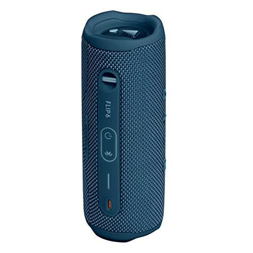 JBL Flip 6 Portable Speaker - Powerful Sound, Blue