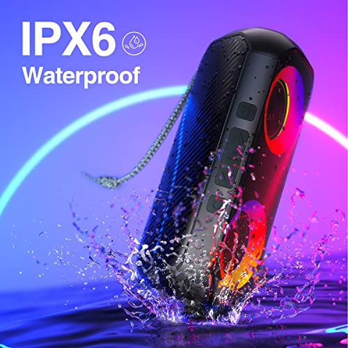 Rythflo Portable Wireless Bluetooth Speaker with Bold Bass