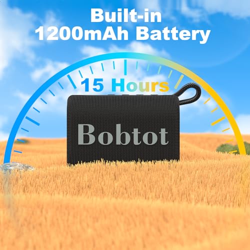 Bobtot Wireless Waterproof Bluetooth Speaker for Home Party
