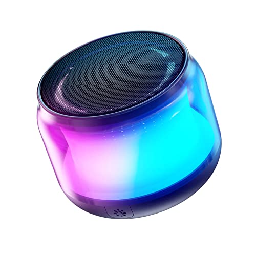 Colorful Lights Bluetooth Speaker for Kids, Teens, Women